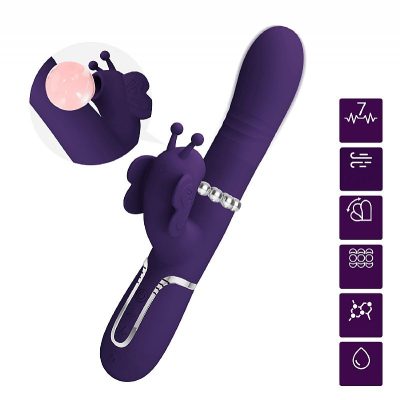 Vibrador de Ponto G e Clitóris com Pulsação Vai e vem de Anel Twinkled Pretty Love na cor roxo 13 15378771557 vibrador de ponto g e clitoris com pulsacao vai e vem de anel twinkled pretty love na cor rox