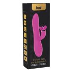 Vibrador de Ponto G e Clitóris Fogo no Parquinho com 3 motores e função de aquecimento Pink Intt - Imagem 3