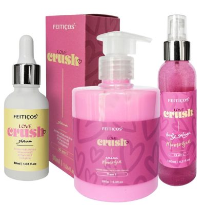 Alternative view of Kit Love Crush Intense com Hidratante Virilha Body Splash Sérum 10 Em 1