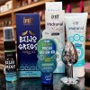 kit com Plug anal Prata Pequeno Intt hidranal Vo-da-ku Gel facilitador de sexo analIntt Gel Beijo Grego Estimulante