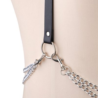 Harness Feminino de Couro 24 15389236233 sa049 preto 03