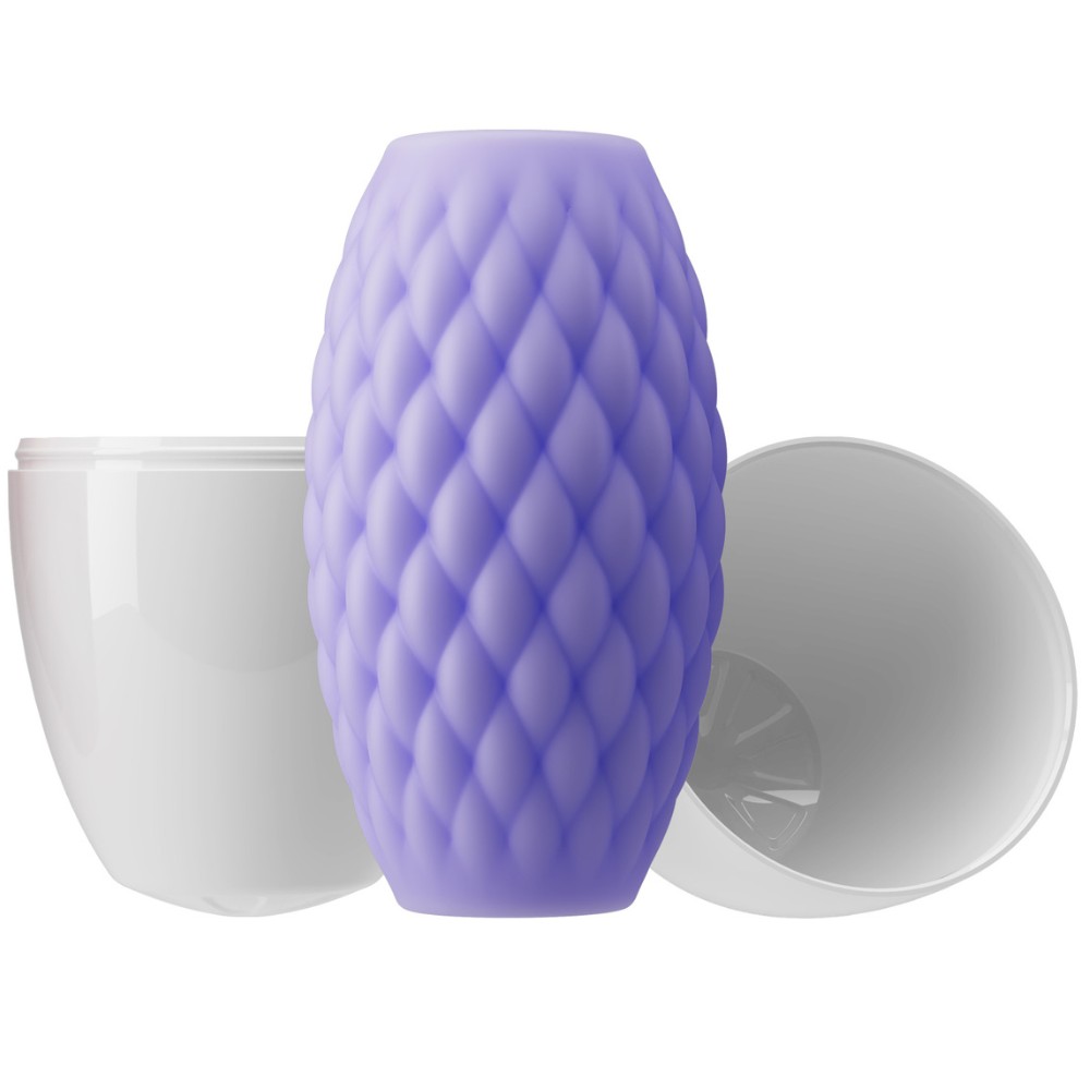 Egg Masturbador Athena Eros - Roxo 4 Egg Masturbador Athena Eros - Roxo - Imagem 4