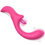Nora - Vibrador de Ponto G e Clitóris com Estimulação com Língua 360 - Imagem 4