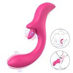 Nora - Vibrador de Ponto G e Clitóris com Estimulação com Língua 360 - Imagem 5