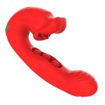 Vibrador de Ponto G com Bolinhas e Clitóris com Movimento de Boca - Imagem 3