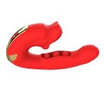 Vibrador de Ponto G com Bolinhas e Clitóris com Movimento de Boca - Imagem 2