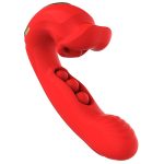 Vibrador de Ponto G com Bolinhas e Clitóris com Movimento de Boca - Imagem 4