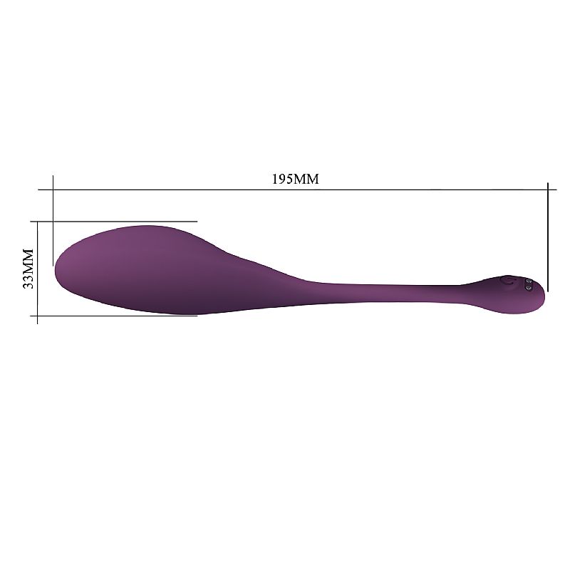 Vibrador de aplicativo controlado Longa Distância Bullet Dora - Pretty Love 7 Vibrador de aplicativo controlado Longa Distância Bullet Dora - Pretty Love - Imagem 7