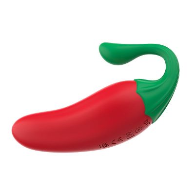 15393817991 vibrador bullet em formato de pimenta controlado a longa distancia app 10 3 x 3 2cm 3