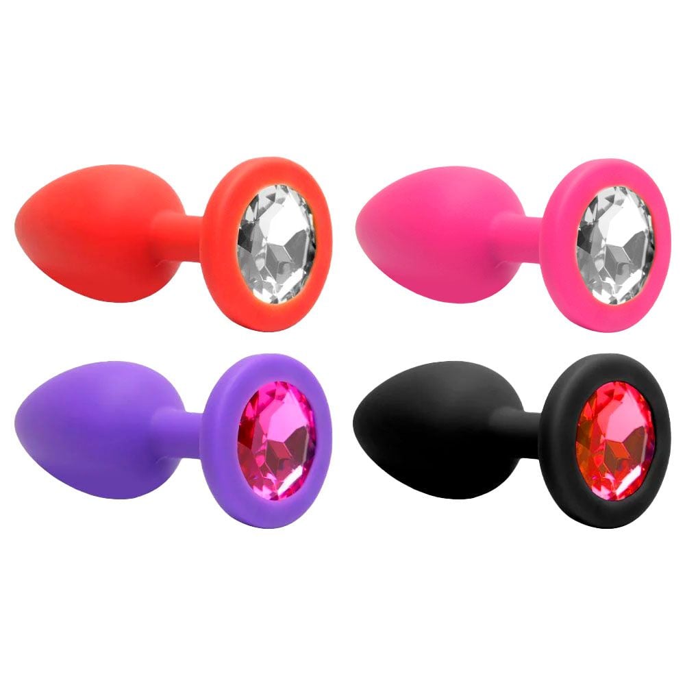 Plug Anal pequeno de Silicone 1 Plug Anal pequeno de Silicone