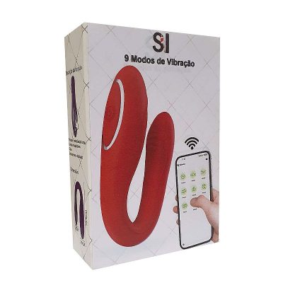 15393828912 vibrador de casal recarregavel confeccionado em silicone controlado via aplicativo 2