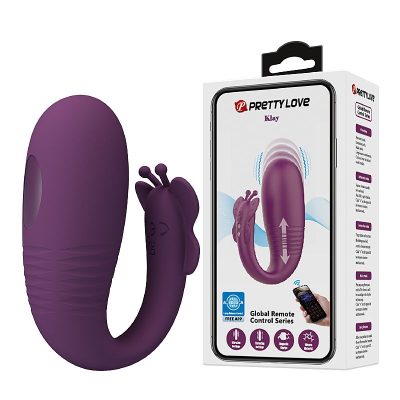 Alternative view of Vibrador Bullet com Vibração com Vai e Vem Klay pode ser controlado via APP e a Longa Distância - Pretty Love