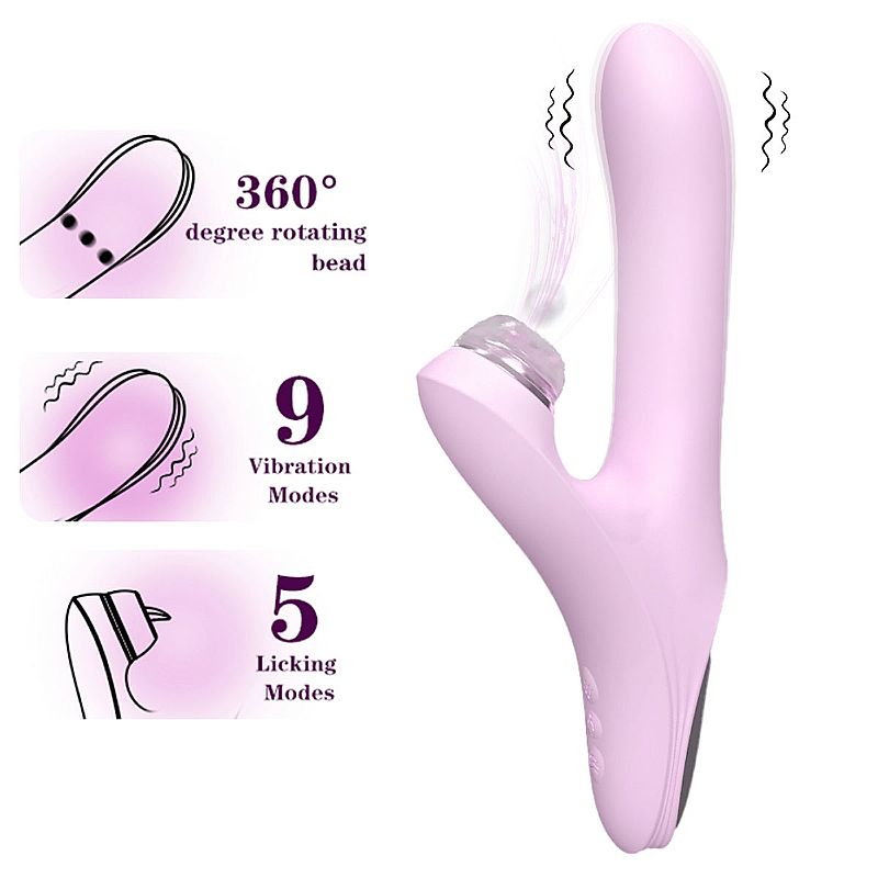Vibrador de Ponto G e Clitóris com Rotação de Esferas - S-Hande 6 Vibrador de Ponto G e Clitóris com Rotação de Esferas - S-Hande - Imagem 6