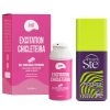 kit com Pico Pulse Sugador Líquido Uva – Suga, Pulsa e Gela + Intt Excitation chicleteira gel excitante feminino