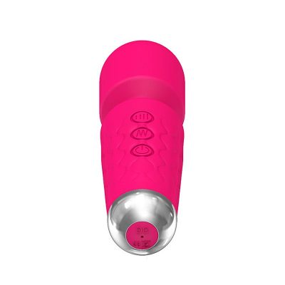 Vibrador Varinha Magica Recarregavel Stacy Mini com 20 modos de vibracao 4