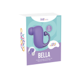 Bella Vibrador com ondas de pressão e controle via aplicativo Roxo intt Collors - Imagem 5