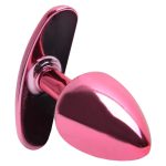 Kit Plug Anal Pequeno Em Metal Vermelho 4x1 – Linha Hard - Imagem 4