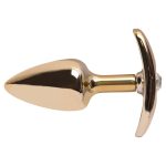 Kit Plug Anal Pequeno Em Metal Dourado 4x1 – Linha Hard - Imagem 4