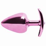 Kit Plug Anal Médio Em Metal Rosa 4x1 – Linha Hard - Imagem 4