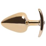 Kit Plug Anal Médio Em Metal Dourado 4x1 – Linha Hard - Imagem 2