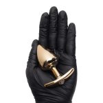 Kit Plug Anal Médio Em Metal Dourado 4x1 – Linha Hard - Imagem 4