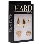 Kit Plug Anal Médio Em Metal Dourado 4x1 – Linha Hard - Imagem 8