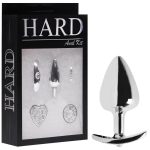 Kit Plug Anal Médio Em Metal Cromado 4x1 – Linha Hard