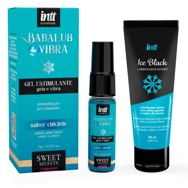 Kit Intt Sensações Ice Vibra – Frio, Vibração e Refrescância Intensa
