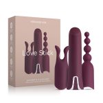 Love Stick - Vibrador e estimulador de Clítoris com Duas Capas Estimuladoras