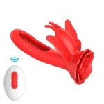 Vibrador ponto g butterfly com 9 modos de vibração com 2 motores - Olena - Imagem 2