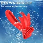 Vibrador ponto g butterfly com 9 modos de vibração com 2 motores - Olena - Imagem 11