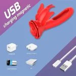 Vibrador ponto g butterfly com 9 modos de vibração com 2 motores - Olena - Imagem 10