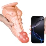 Hombre - Pênis com Peitoral Abdômen e Ventosa 23x5cm - Imagem 7