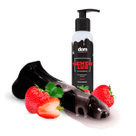 Lubrificante íntimo semelhante ao sêmen à base d' água com sabor de morango - Dom semen lub 100 ml - Imagem 3