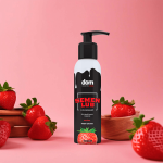 Lubrificante íntimo semelhante ao sêmen à base d' água com sabor de morango - Dom semen lub 100 ml - Imagem 4