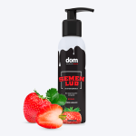 Lubrificante íntimo semelhante ao sêmen à base d' água com sabor de morango - Dom semen lub 100 ml - Imagem 2