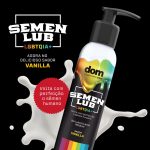 Semen Lub LGBTQIA+ Sabor Vanilla - Gel Lubrificante Beijável Que Imita o Semen Humano - Imagem 2