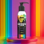 Semen Lub LGBTQIA+ Sabor Vanilla - Gel Lubrificante Beijável Que Imita o Semen Humano