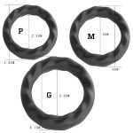 Kit com 3 Anéis Penianos de Silicone - Imagem 4