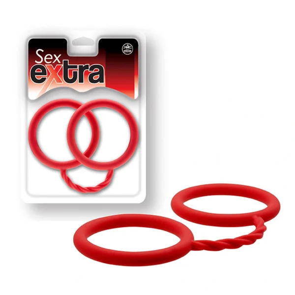 Algemas em Silicone Super Resistente Vermelho