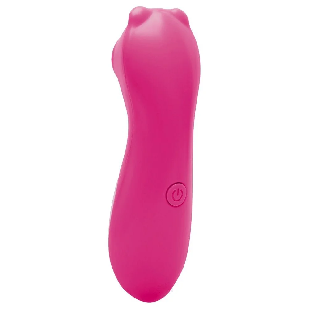 Estimulador de Clitóris Liso em Formato de Urso com 10 Modos de Pulsação na cor pink  Imagem 5