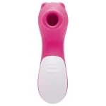 Estimulador de Clitóris Liso em Formato de Urso com 10 Modos de Pulsação na cor pink - Imagem 3