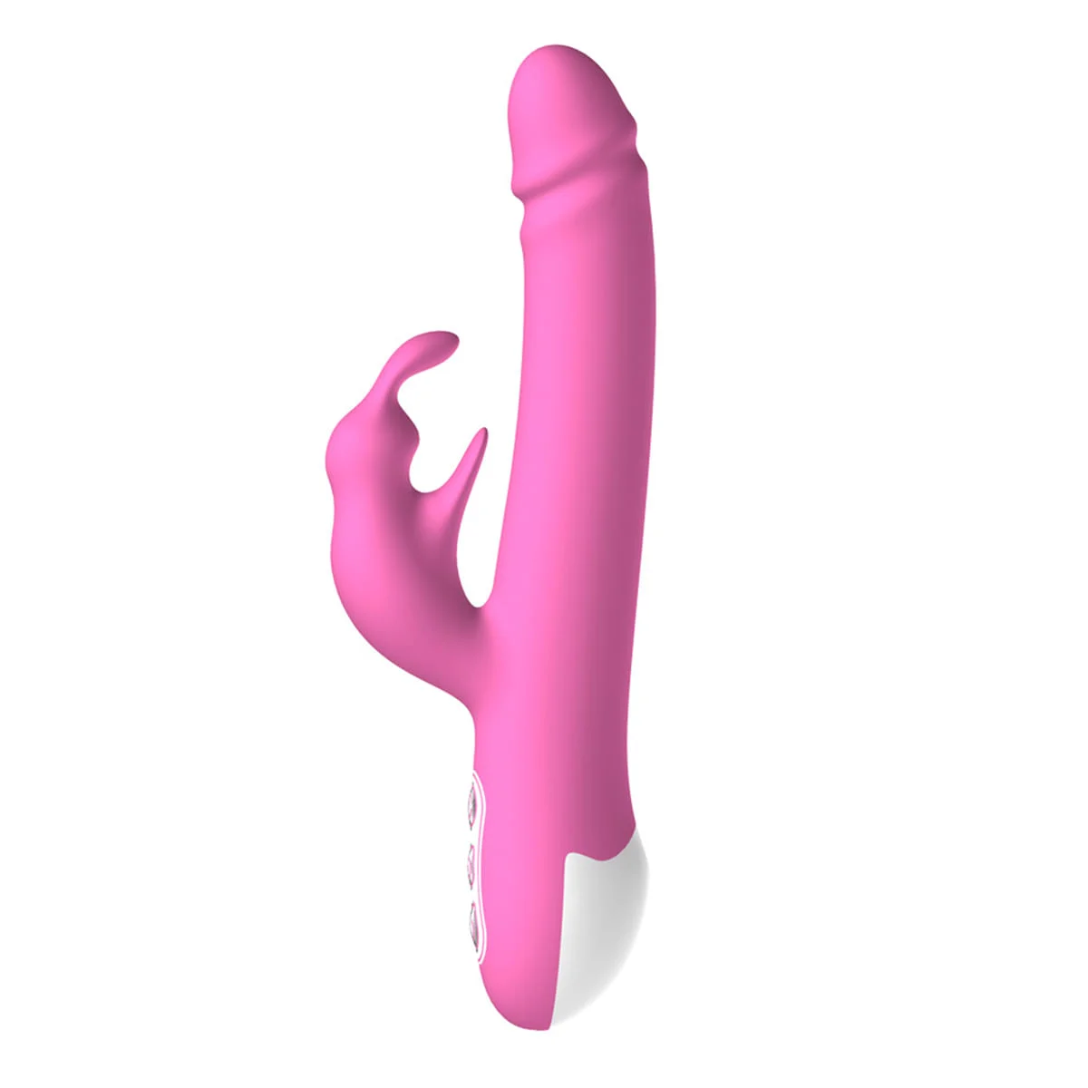 Vibrador Rotativo com Plug Estimulador Clitoriano 7 Níveis de Vibração Vibe Alvin  Imagem 2