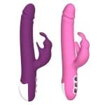 Vibrador Rotativo com Plug Estimulador Clitoriano 7 Níveis de Vibração Vibe Alvin - Imagem 8