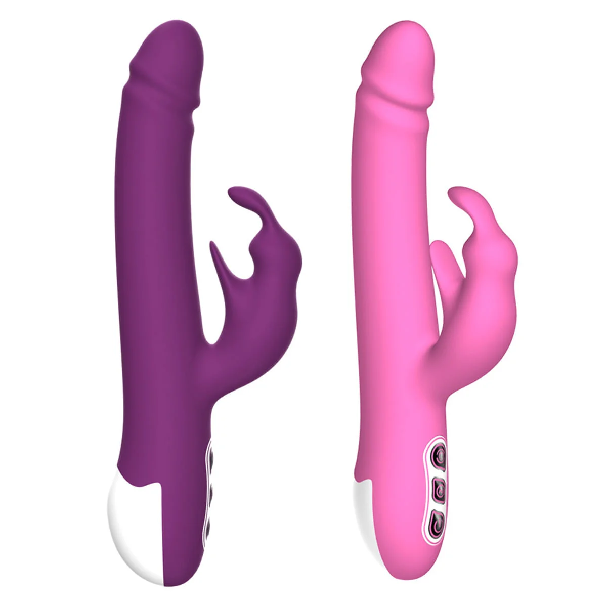 Vibrador Rotativo com Plug Estimulador Clitoriano 7 Níveis de Vibração Vibe Alvin  Imagem 8
