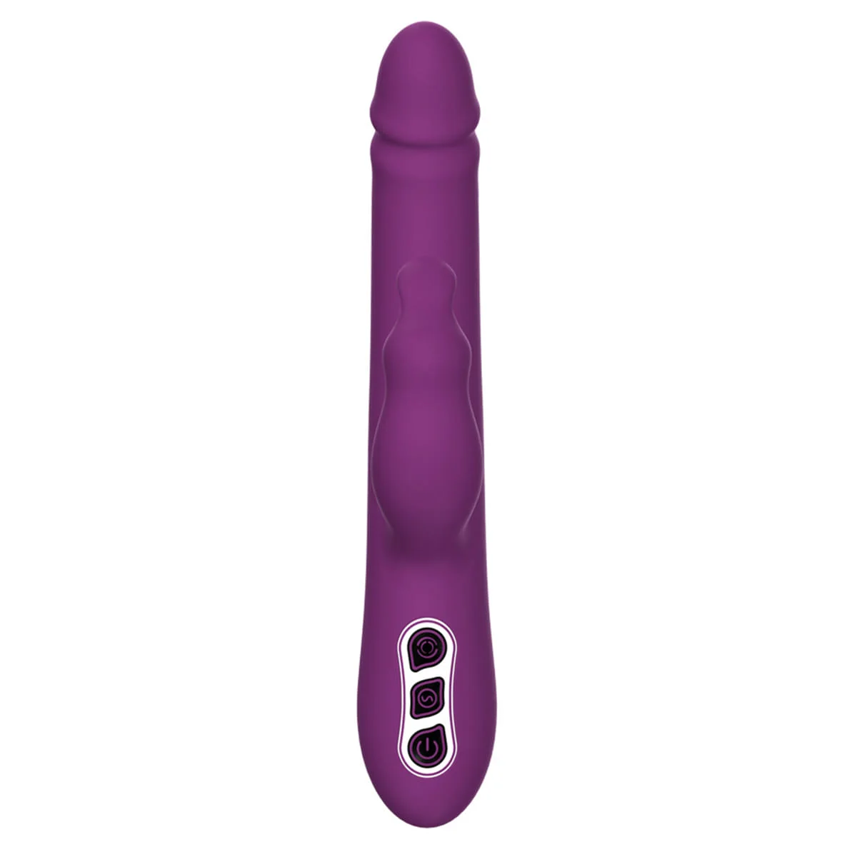 Vibrador Rotativo com Plug Estimulador Clitoriano 7 Níveis de Vibração Vibe Alvin  Imagem 10