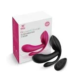 Vibrador de Ponto G com Plug Anal 7 funções de vibração preto - Dibe - Imagem 5
