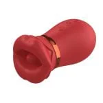 Simulador de sexo oral com formato de boca,10 modos de vibração estímulos 10 modos de sucção - Imagem 6