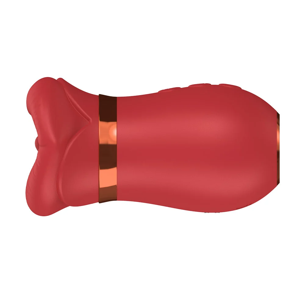 Simulador de sexo oral com formato de boca,10 modos de vibração estímulos 10 modos de sucção  Imagem 9