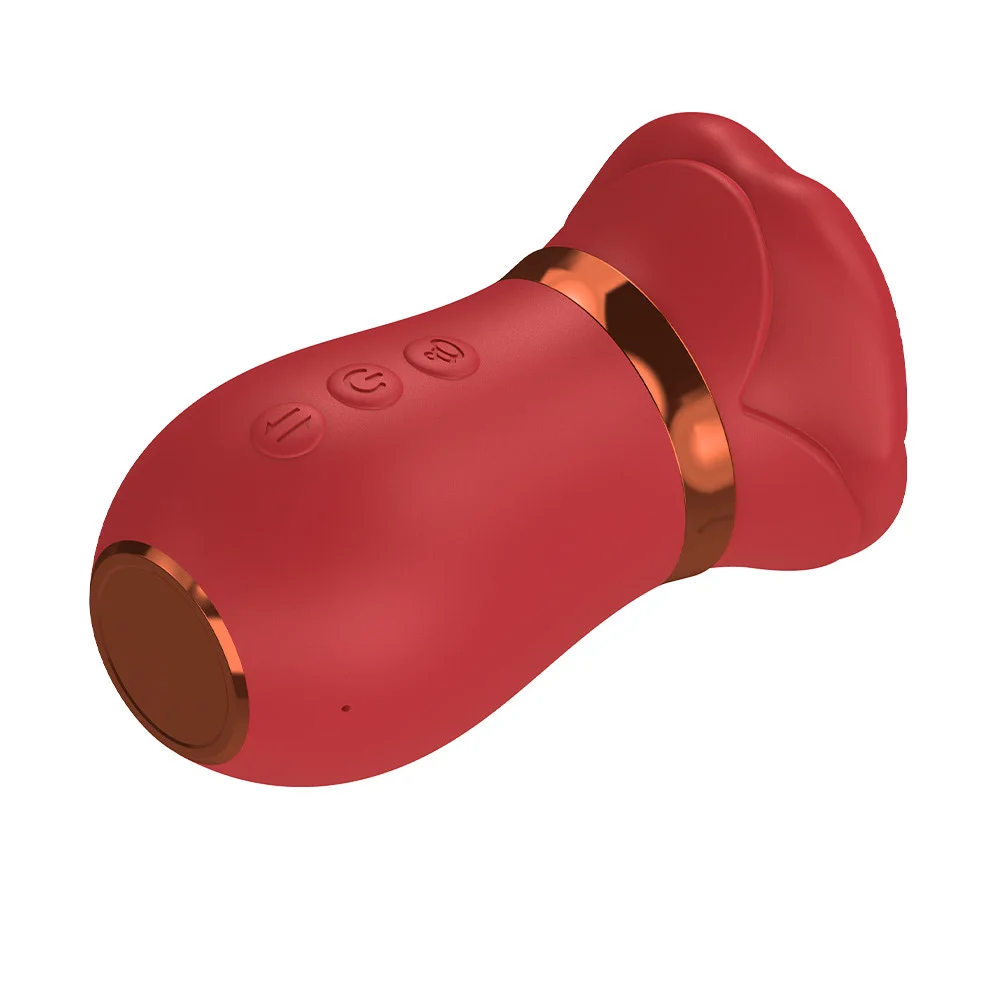 Simulador de sexo oral com formato de boca,10 modos de vibração estímulos 10 modos de sucção  Imagem 10